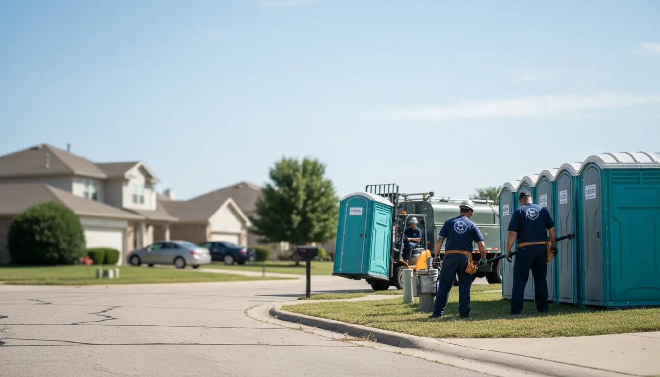 Porta Potty Rental in Fannin, TX near me